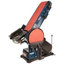 FERM BGM1022 Ponceuse à Bande Stationnaire 350W -Magasin D'Outils Électriques 10644582 5