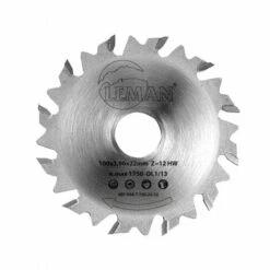 Leman - Lame à Rainer D.100 X 22 X Ht.3,96 Mm Pour Assemblage Lamello, Elu, Bosch