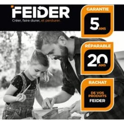FEIDER Ponceuse Plâtre 750 W 225 Mm FPGAUTO -Magasin D'Outils Électriques 10752997 5