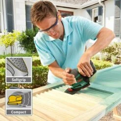 Bosch Ponceuse Multi Sans-fil PSM 18 Li - Livré Sans Batterie Ni Chargeur, Avec 3 Feuilles Abrasives 8 Bosch Ponceuse Multi Sans-fil PSM 18 Li - Livré Sans Batterie Ni Chargeur, Avec 3 Feuilles Abrasives -Magasin D'Outils Électriques 10834737 2