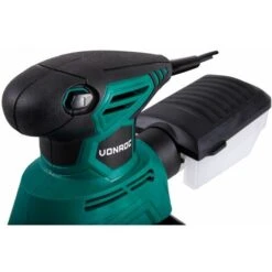 Ponceuse Delta Multifonction 130W - Ponceuse à Main - Avec Boîtier De Récupération De Poussière Et 6 Papiers Abrasifs -Magasin D'Outils Électriques 12593812 3