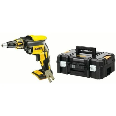 DeWalt VISSEUSE PLAQUES DE PLÂTRE XR 18V - SANS BATTERIE NI CHARGEUR - COFFRET TSTAK-DCF620NT-XJ 3 DeWalt VISSEUSE PLAQUES DE PLÂTRE XR 18V - SANS BATTERIE NI CHARGEUR - COFFRET TSTAK-DCF620NT-XJ