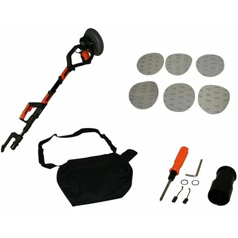 Varan Motors - Dmj-700C Ponceuse à Bras Girafe Téléscopique 710w Pour Plâtre Et Plaque De Plâtre, Plafonnage à Transmission Automatique 3 Varan Motors - Dmj-700C Ponceuse à Bras Girafe Téléscopique 710w Pour Plâtre Et Plaque De Plâtre, Plafonnage à Transmission Automatique