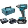 Visseuse à Chocs MAKITA 18V Li-Ion 4.0 Ah 165 Nm - 2 Batteries, Chargeur, Coffret - DTD152RMJ
