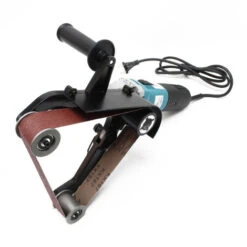 Ponceuse à Bande 760mm 1300W 3 Tailles De Grain 80/100/120 Meulage Polissage Égrener Bande Abrasive -Magasin D'Outils Électriques 14930632 3
