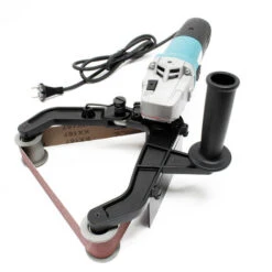 Ponceuse à Bande 760mm 1300W 3 Tailles De Grain 80/100/120 Meulage Polissage Égrener Bande Abrasive -Magasin D'Outils Électriques 14930632 5