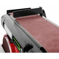 Ponceuse à Bande, Puissance 400W, Vitesse Bande 7,35m/s, Inclinaison Ceinture Jusqu'à 90º, Table à Disque Inclinable Jusqu'à 45º - Greencut LJ400C -Magasin D'Outils Électriques 15928522 2