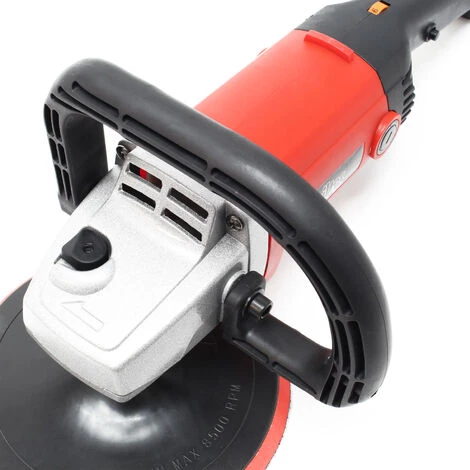 Machine à Polir Meuleuse 1200 W Puissance Jusqu’à 3000 T/min Polisseuse Avec 6 Niveaux Et 2 Patins 6 Machine à Polir Meuleuse 1200 W Puissance Jusqu’à 3000 T/min Polisseuse Avec 6 Niveaux Et 2 Patins – Image 4