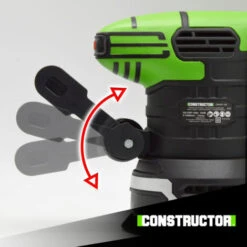 Ponceuse Excentrique 450w - 125mm - Constructor -Magasin D'Outils Électriques 19495756 5