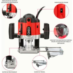 Ensemble Table Et Défonceuse 1200w -Magasin D'Outils Électriques 2118461 3