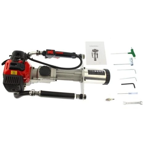 Varan Motors - NEGPD-04 Enfonce-pieux Thermique 32.7cc 1.2cv Pilon à Poteau 20 à 55 Joules 5 Varan Motors - NEGPD-04 Enfonce-pieux Thermique 32.7cc 1.2cv Pilon à Poteau 20 à 55 Joules – Image 3