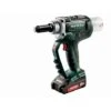 Riveteuse NP 18 LTX BL 5.0 METABO 2 Batt. 2,0Ah Li Power + Charg. ASC 55 - 619002500
