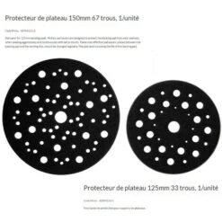 Coffret MIRKA DEROS PRO 5650CV Ponceuse Orbitale + Tuyau + Plateau Et Protection 125 & 150 Mm -Magasin D'Outils Électriques 23213095 4