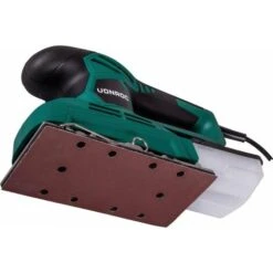 Ponceuse Vibrante 240W – 90x187mm – Boîtier De Récupération De Poussière Et 12 Feuilles Abrasives Inclus -Magasin D'Outils Électriques 23286937 5