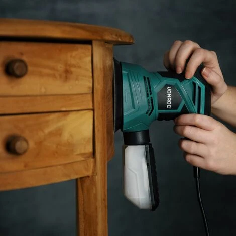 Ponceuse Orbitale Excentrique 300W – Ø 125mm - Boîte à Poussière Et 12 Feuilles Abrasives Inclus 4 Ponceuse Orbitale Excentrique 300W – Ø 125mm - Boîte à Poussière Et 12 Feuilles Abrasives Inclus – Image 2