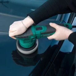 Polisseuse Excentrique 650W – 125mm. 1 Disque De Polissage Et Plateau De Support Inclus -Magasin D'Outils Électriques 23345346 3