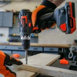 Perceuse Visseuse Sans Fil - FUXTEC FX-E1BS20 - 20V 21000 Frappes/min - Set Avec 2 Batteries 2Ah Et Chargeur 1A -Magasin D'Outils Électriques 23347982 3