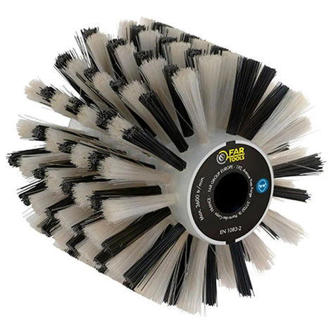 Brosse Fibre Plastique D. 120 Mm - Pour Rénovateur REX 120C 3 Brosse Fibre Plastique D. 120 Mm - Pour Rénovateur REX 120C