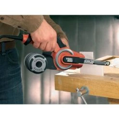 Black & Decker BLACK+DECKER KA902EK Lime électrique Ponceuse à Bande 400W 13mm -Magasin D'Outils Électriques 25459121 4