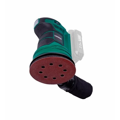 Ponceuse Excentrique Sans Fil 20V - Ø125mm – Sans Batterie Ni Chargeur - Connexion D’aspirateur Et Sac D’aspirateur Inclus 7 Ponceuse Excentrique Sans Fil 20V - Ø125mm – Sans Batterie Ni Chargeur - Connexion D’aspirateur Et Sac D’aspirateur Inclus – Image 5