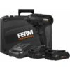 FERM CDM1142P Clé à Choc Sans Fil 20V - 2 Batteries 2.0Ah Li-Ion -Magasin D'Outils Électriques 28881032 1