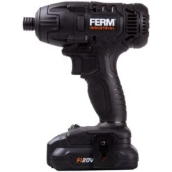 FERM CDM1142P Clé à Choc Sans Fil 20V - 2 Batteries 2.0Ah Li-Ion -Magasin D'Outils Électriques 28881032 3