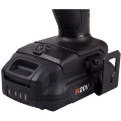 FERM CDM1142P Clé à Choc Sans Fil 20V - 2 Batteries 2.0Ah Li-Ion -Magasin D'Outils Électriques 28881032 5