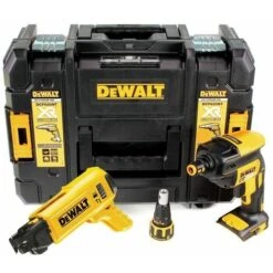 Dewalt DCF620 Visseuse Plaque De Plâtre 18v + Chargeur à Vis Nue Sans Batterie