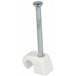 Attache à Clou Pour Diamètre 14 - 17 Mm Gris Clair, Sans Clous