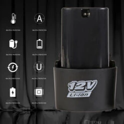 BLACKPINE - Perceuse Visseuse Tournevis Sans Fil 2 X 12V 1500mAh Batteries Lithium + 24 Accessoires + Caisse Portable -Magasin D'Outils Électriques 32703002 3