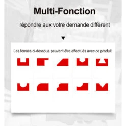 BLACKPINE - Affleureuse Défonceuse Électrique à Bois 220V 800W Trimmer Router, 30000r/min, Φ 6.35mm -Magasin D'Outils Électriques 32703008 3