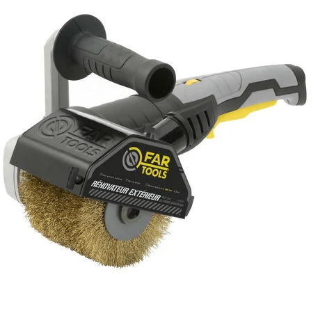 FARTOOLS PACK REX120C RENOVATEUR EXTERIEUR + BROSSE METALLIQUE DE PRECISION + BROSSE A LANIERE ABRASIVE DE PRECISION 4 FARTOOLS PACK REX120C RENOVATEUR EXTERIEUR + BROSSE METALLIQUE DE PRECISION + BROSSE A LANIERE ABRASIVE DE PRECISION – Image 2