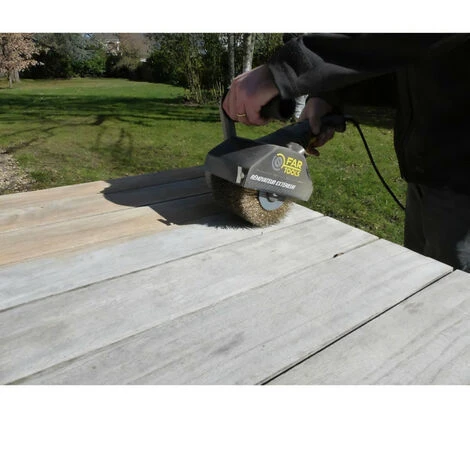 FARTOOLS PACK REX120C RENOVATEUR EXTERIEUR + BROSSE METALLIQUE DE PRECISION + BROSSE A LANIERE ABRASIVE DE PRECISION 5 FARTOOLS PACK REX120C RENOVATEUR EXTERIEUR + BROSSE METALLIQUE DE PRECISION + BROSSE A LANIERE ABRASIVE DE PRECISION – Image 3