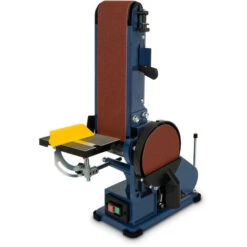 375 Watt Ponceuse à Bande Et à Disque (150mm Disque De Ponçage, Hauteur De Tablette Réglable, Pieds Anti-vibrations) -Magasin D'Outils Électriques 3336942 5