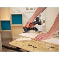 Black & Decker Ponceuse De Détail Sans Fil - 12 V - 1,5 Ah - Plateau Triangulaire 89mm - 1 Batterie - 1 Abrasif Maille BLACK+DECKER BDCDS12S1-QW -Magasin D'Outils Électriques 34599465 3