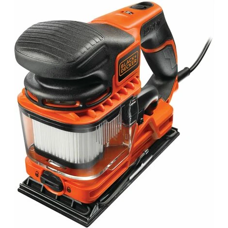 Black & Decker Ponceuse Vibrante 1/3 Feuille Filaire 270W BLACK+DECKER KA330EKA-QS 4 Black & Decker Ponceuse Vibrante 1/3 Feuille Filaire 270W BLACK+DECKER KA330EKA-QS – Image 2