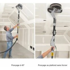 Peugeot - Ponceuse Placo Plâtre Télescopique 810W 225mm - ENERGYSand-225 -Magasin D'Outils Électriques 3767294 4