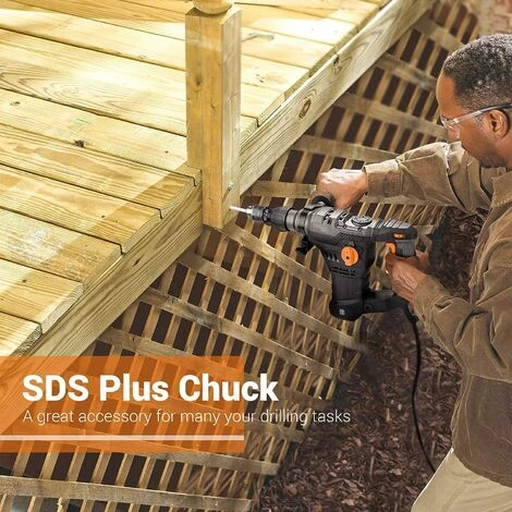 ENGINDOT Marteau Perforateur, Burineur Electrique 1500W, 7J, 4350BPM, 900RPM, Mandrin SDS Plus 4 Modes Perforateur, Anti-Vibrations, Utilisé Pour Le Béton, Le Métal Et La Pierreà -- TRH01A 5 ENGINDOT Marteau Perforateur, Burineur Electrique 1500W, 7J, 4350BPM, 900RPM, Mandrin SDS Plus 4 Modes Perforateur, Anti-Vibrations, Utilisé Pour Le Béton, Le Métal Et La Pierreà -- TRH01A – Image 3