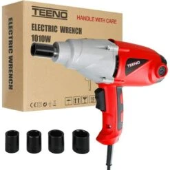 Clé à Choc électrique Avec 4 Douilles En Coffret 1010W TEENO -Magasin D'Outils Électriques 44260281 4