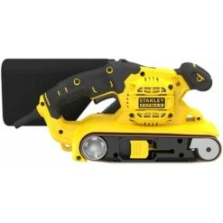 Ponceuse à Bande 1010 W Vitesse 390 M/min, Plateau 533 X 76 Mm, Filaire Et Compacte STANLEY Fatmax FMEW204K-QS - Livrée En Mallette Avec 1 Abrasif -Magasin D'Outils Électriques 46233466 5
