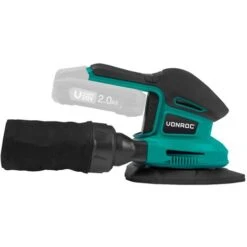 Ponceuse Delta Multifonction Sans Fil 20V – Sans Batterie, Ni Chargeur – 6 Feuilles Abrasives Incluses -Magasin D'Outils Électriques 46307027 2