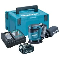 Ponceuse Excentrique 18V LXT Ø125 Mm (2x5,0 Ah) En MAKPAC - MAKITA DBO180RTJ