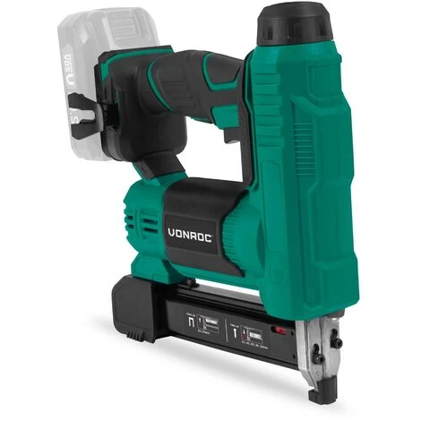 Agrafeuse-cloueuse Sans Fil 20V VPower – 1000 Agrafes Et 1000 Clous (Sans Batterie, Ni Chargeur) 3 Agrafeuse-cloueuse Sans Fil 20V VPower – 1000 Agrafes Et 1000 Clous (Sans Batterie, Ni Chargeur)