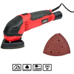 Ponceuse Triangulaire Vibrante 280W -Magasin D'Outils Électriques 51264963 2