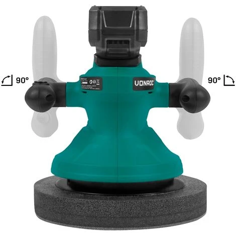 Polisseuse Sans Fil 20V – Ø240mm - 2 Bonnets De Polissage - Batterie 4.0ah Et Chargeur Rapide Incl. 4 Polisseuse Sans Fil 20V – Ø240mm - 2 Bonnets De Polissage - Batterie 4.0ah Et Chargeur Rapide Incl. – Image 2