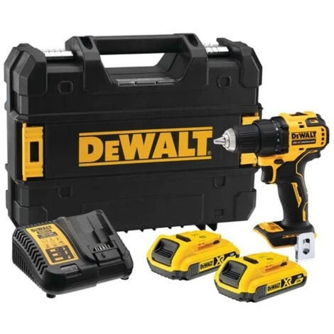 Perceuse Visseuse Compacte DEWALT XR - 2 Batteries 2.0 Ah + Chargeur - DCD708D2T-QW 3 Perceuse Visseuse Compacte DEWALT XR - 2 Batteries 2.0 Ah + Chargeur - DCD708D2T-QW