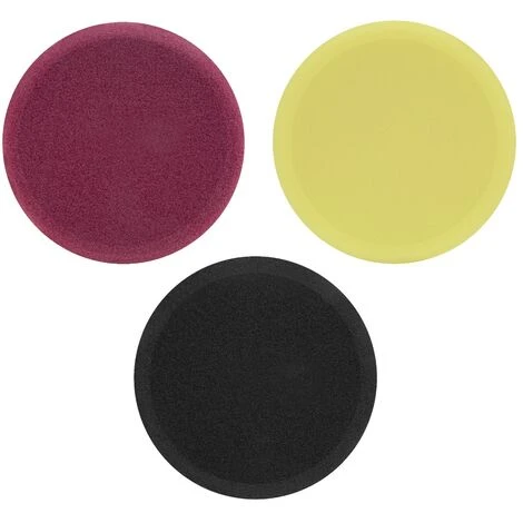 Éponges De Polissage 150mm / Tampons De Polissage En Mousse Pour Polisseuses - 3 Pièces 4 Éponges De Polissage 150mm / Tampons De Polissage En Mousse Pour Polisseuses - 3 Pièces – Image 2