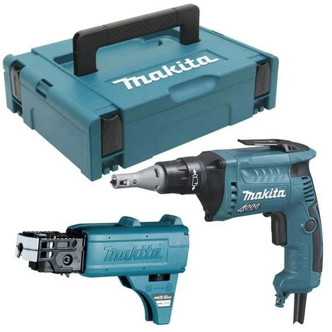 Visseuse Plaque De Plâtre 570 W Avec Adaptateur Pour Vis à Bande - MAKITA FS4000JX2 3 Visseuse Plaque De Plâtre 570 W Avec Adaptateur Pour Vis à Bande - MAKITA FS4000JX2