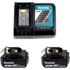 Makita BPJ 180 RFJ Fraiseuse à Rainurer Sans Fil 18V + 2x Batteries 3,0Ah + Chargeur + Coffret Makpac 11 Makita BPJ 180 RFJ Fraiseuse à Rainurer Sans Fil 18V + 2x Batteries 3,0Ah + Chargeur + Coffret Makpac -Magasin D'Outils Électriques 68154349 5