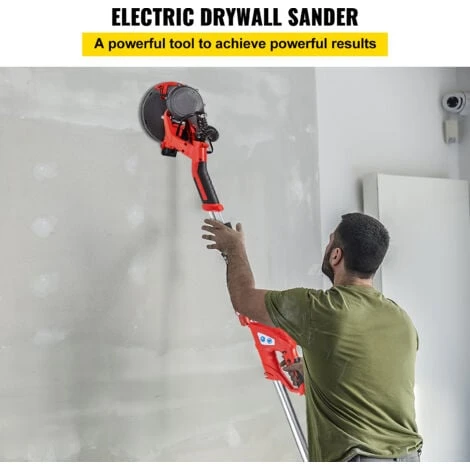 VEVOR Ponceuse Orbitale Filaire 850W, Ponceuse Excentrique Filaire à LED 5 VEVOR Ponceuse Orbitale Filaire 850W, Ponceuse Excentrique Filaire à LED – Image 3